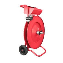 Strapping dispenser cart
