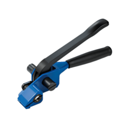 Steel strapping tensioner