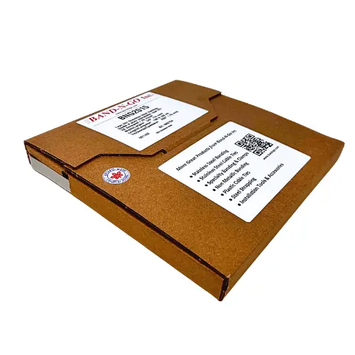 self dispensing box of Stainless Steel type 201 banding