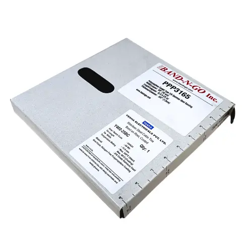 Stainless steel banding